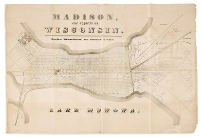 (WISCONSIN.) Madison, the Capital of Wisconsin.