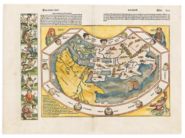 (WORLD.) Hartmann Schedel. Das Ander Alter Der Werlt.