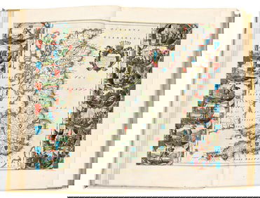 (BRITISH ISLES.) Johannes Blaeu. Theatrum Orbis Terrarum, sive Atlas Novus. Pars Quinta.