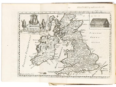 (BRITISH ISLES.) Thomas Cox. Magna Britannia Antiqua et Nova: