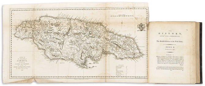 (CARIBBEAN.) Bryan Edwards. The History, Civil and Commercial, of the British Colonies in the West