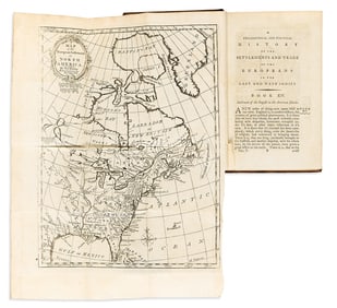 (EUROPEAN COLONIALISM.) Abbé Raynal; and J.O. Justamond, trans. A Philosophical and Political