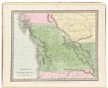 (GEOGRAPHY.) David H. Burr. A New Universal Atlas;