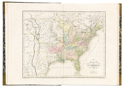 (GEOGRAPHICAL HISTORY.) Jean Alexandre Buchon. Atlas Geographique, Statistique, Historique et