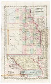 (GOLD RUSH GUIDE.) James Redpath; and Richard J. Hinton. Hand-Book to Kansas Territory and the Rocky