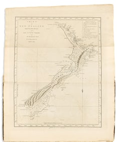(PACIFIC EXPLORATION -- SOUTHERN.) Captain James Cook. Separate atlas of the plates to John