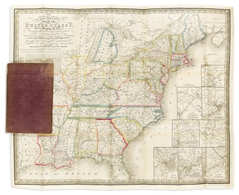 (PRAIRIE PIONEERING.) Henry William Ellsworth. Valley of the Upper Wabash, Indiana, with Hints on