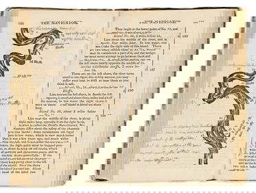 (RIVER NAVIGATION.) Zadock Cramer. The Navigator: Containing Directions for Navigating the