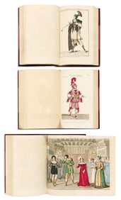 (COSTUME -- THEATRE.) [Petite Galerie Dramatique, ou Recueil de Differents Costumes d'Acteurs des