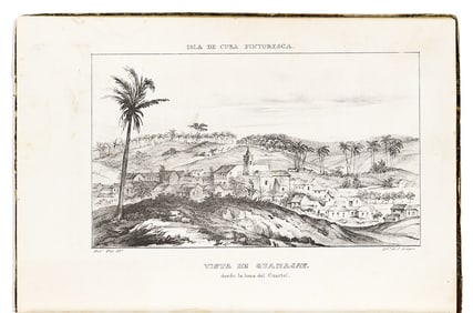 (CUBA.) José María de Andueza. Isla de Cuba Pintoresca.