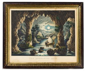 CURRIER & IVES. The Enchanted Cave.