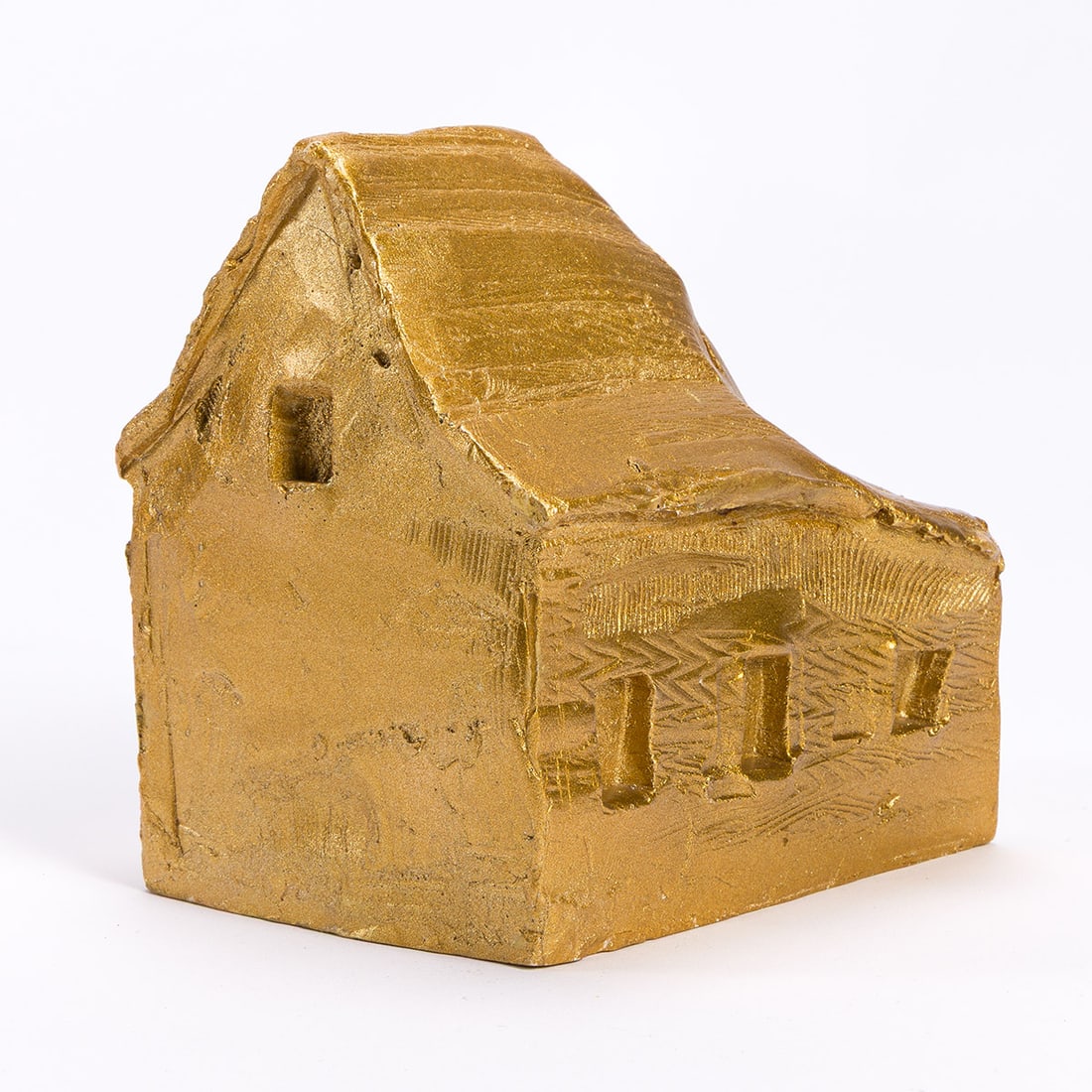 ERWIN WURM (1954 - ) Damper.: ERWIN WURM (1954 - ) Damper. Acrylic on clay, 2012. 110x100x85 mm; 4½x4x3 inches. Initialed and numbered 10/99 in felt-tip pen on the underside.