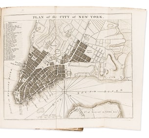 (AMERICAN REVOLUTION--1776.) "The Lottery Magazine" with an early British printing of the