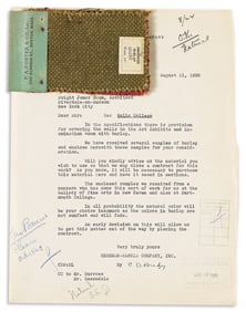 (ARCHITECTURE.) Extensive archive of client files of important architect Dwight James Baum.