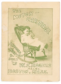 (AUTOMOTIVE.) The Rogers Motor Carriage