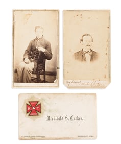 (CIVIL WAR--ILLINOIS.) Archibald S. Corken. Diary of a private at Vicksburg, including his thoughts