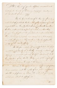 (MISSISSIPPI.) Citizens' petition to an early county court regarding riotous behavior on the