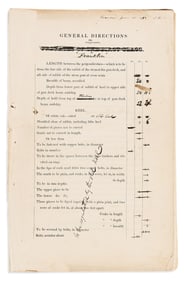 (NAVY.) General Directions for Building Frigates of the First Class,
