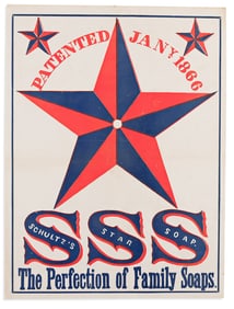 (OHIO.) Schultz's Star Soap, the Perfection of Family Soaps.
