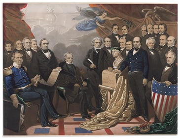 (PRESIDENTS--1852.) Henry S. Sadd, engraver; after Matteson. [Union.]
