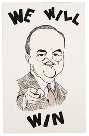 (PRESIDENTS--1968 AND 1972 CAMPAIGNS.) Posters from the Humphrey, McCarthy, and McGovern campaigns,