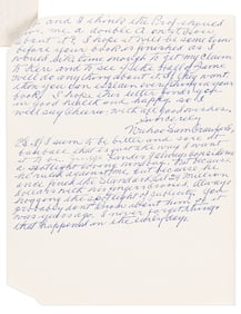 (SPORTS--BASEBALL.) Letters from Dead Ball Era legends Sam Crawford and Chief Meyers, to the author