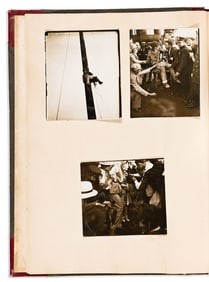 (SPORTS--PERHAPS?) Album of the exploits of competitive flagpole sitter "Hold 'Em Joe" Powers.