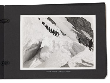 (WEST--WASHINGTON STATE.) Album of the Mazama Club's 1914 ascent of Mount Rainier.