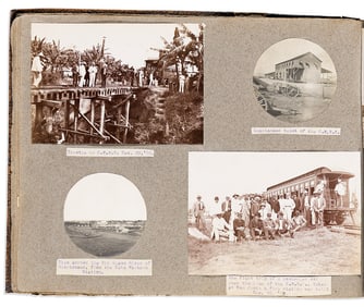 (CUBA.) Photo album of a 1904 trip to Cuba.