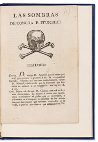 (MEXICO.) Volume of independence-era pamphlets by El Pensador Mexicano (the satirical journalist