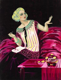 EMILIO VILA (1887 - 1967) Nail polish.