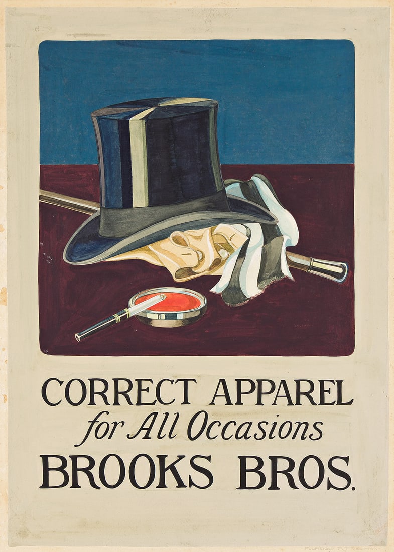 FLORENCE S. FREEMAN (DATES UNKNOWN) Brooks Bros.: Correct Apparel for All Occasions. (1 of 1)