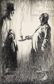 ARTHUR RACKHAM (1867 - 1939) Candlelight.
