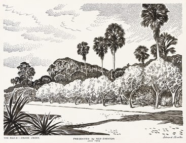 EDWARD SHENTON (1895 - 1977) The Road - Cross Creek.