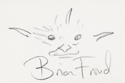 BRIAN FROUD (1947 - ) Faerie drawing.