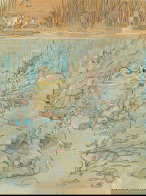 HAROLD GAZE (1885 - 1962) "'Come,' he said, 'we shall be late. Time and tide wait for no man.'"