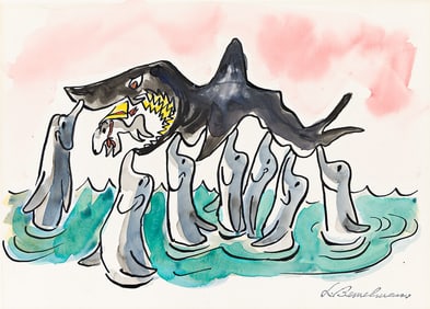 LUDWIG BEMELMANS (1898 - 1962) "Marina is rescued."
