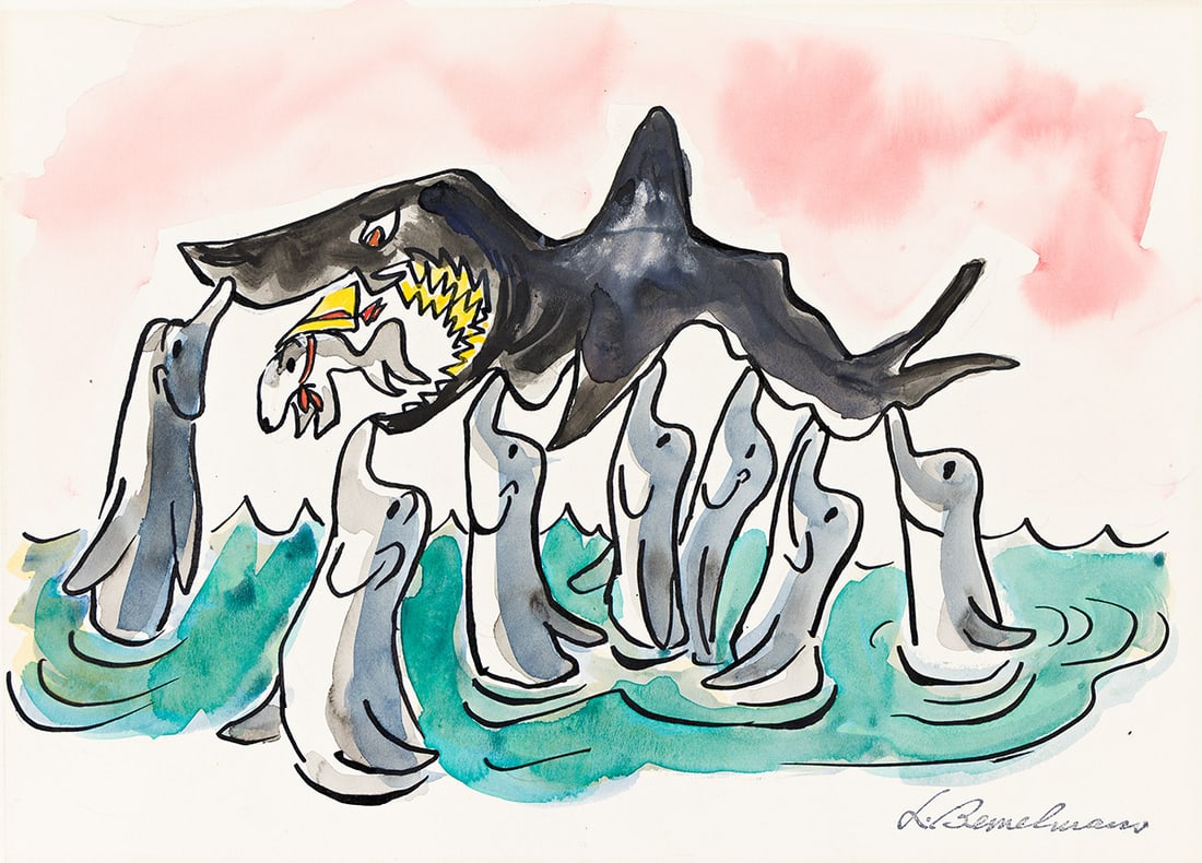 LUDWIG BEMELMANS (1898 - 1962) "Marina is rescued." (1 of 1)