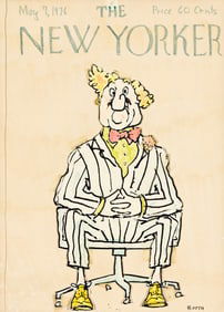 (NEW YORKER) GEORGE BOOTH (1926 - 2022) New Yorker cover proposal.