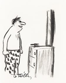 (NEW YORKER) DONALD REILLY (1933 - 2006) "By god, today's the day I will wear my executive shoulder