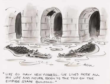 (NEW YORKER) LEE LORENZ (1932 - 2022) "Like so many New Yorkers, I've lived here all my life . . . "