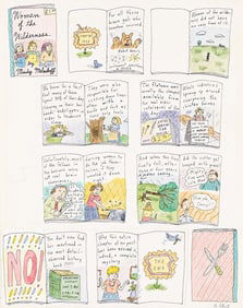 (NEW YORKER) ROZ CHAST (1954 - ) Women of the Wilderness by Mindy Melnikoff.