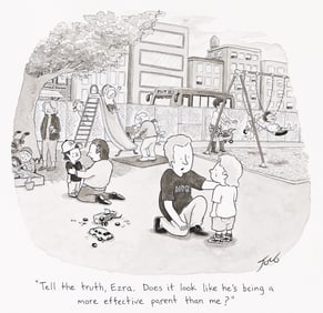 (NEW YORKER) TOM TORO (1982 - ) "Tell the truth, Ezra."