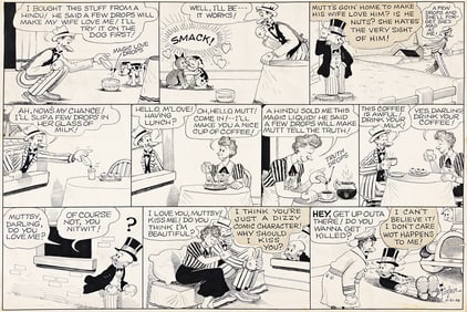 AL SMITH (SIGNING AS BUD FISHER) (1902 - 1986) Mutt and Jeff.