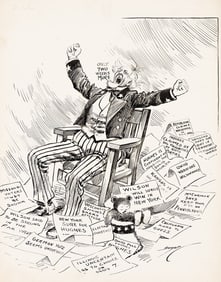 CLIFFORD BERRYMAN (1869 - 1949) “Only two weeks more."