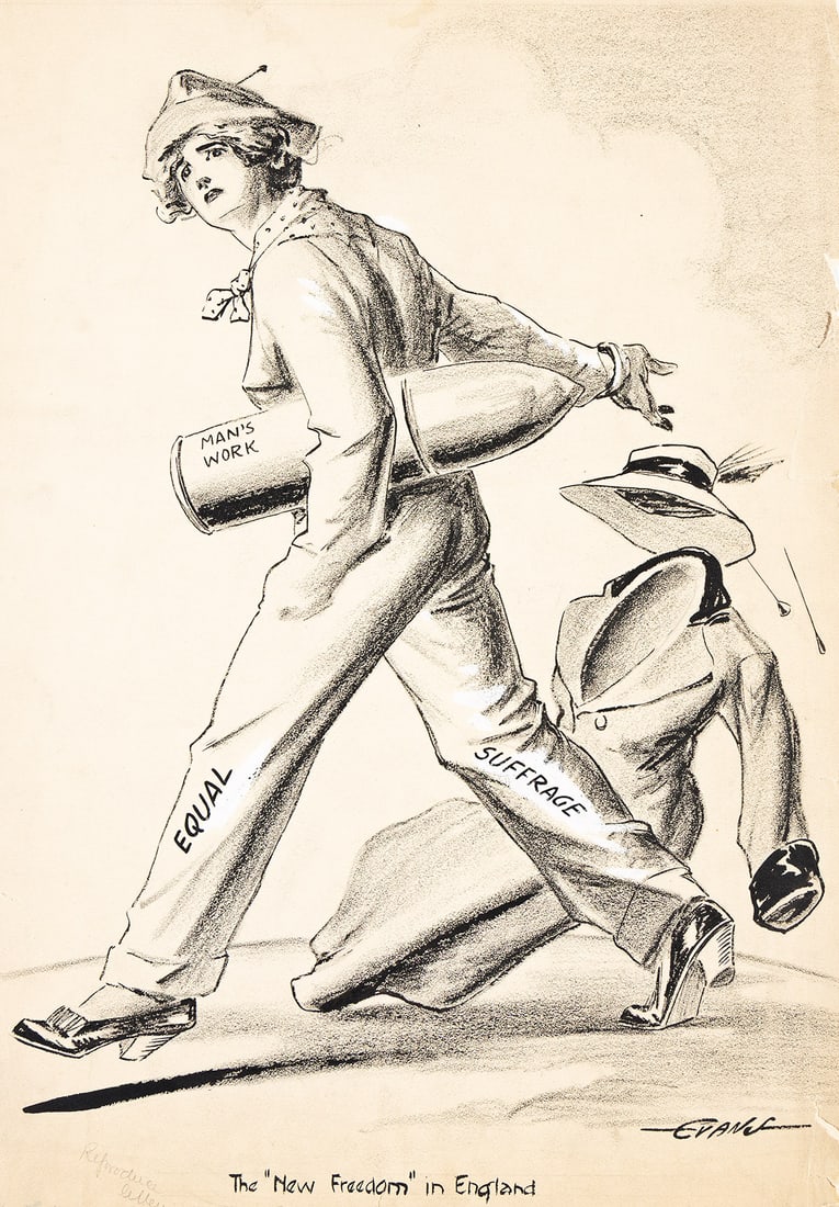 RAYMOND OSCAR EVANS (1887 - 1954) The "New Freedom" in England. (1 of 2)