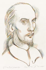 MILTON GLASER (1929 - 2020) Shakespeare Theatre for a New Audience.