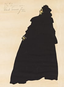 ROBERT EDMOND JONES (1887 - 1954) Robed figure costume design.
