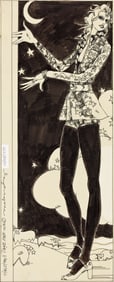 ROBERT MELENDEZ (1944 - ) "Halston Today: These little piggies go to parties."