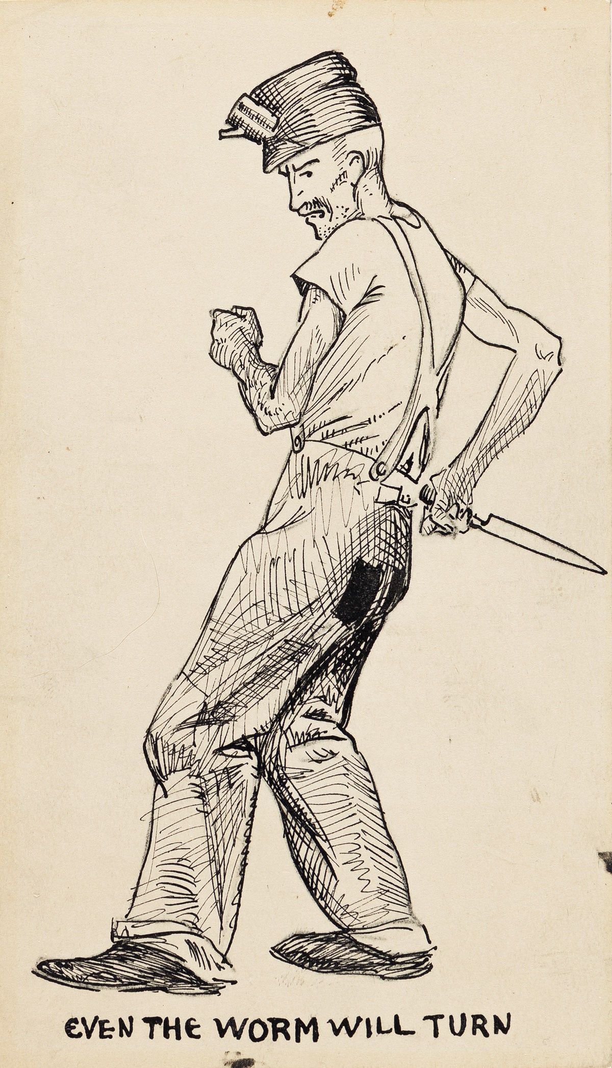EDWARD HOPPER (1882 - 1967) Even the Worm Will Turn.